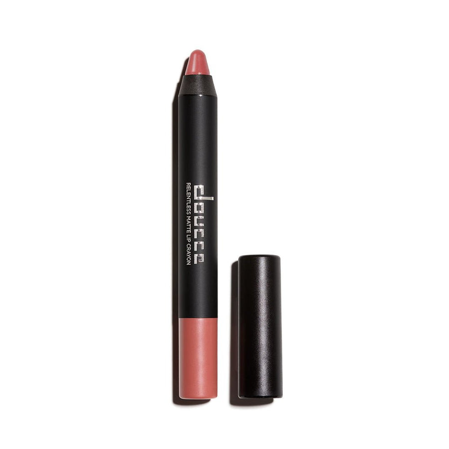 Doucce Relentless Matte Lip Crayon Creamy, Saturated Finish, Long-Wearing #color_409 Honeycup