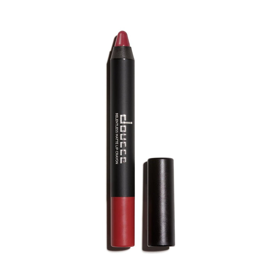 Doucce Relentless Matte Lip Crayon Creamy, Saturated Finish, Long-Wearing #color_405 Winterberry