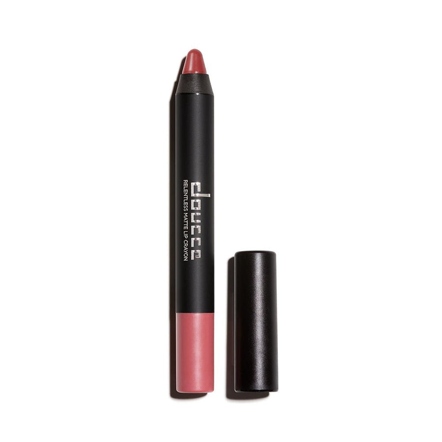 Doucce Relentless Matte Lip Crayon Creamy, Saturated Finish, Long-Wearing #color_410 Busy Lizzie