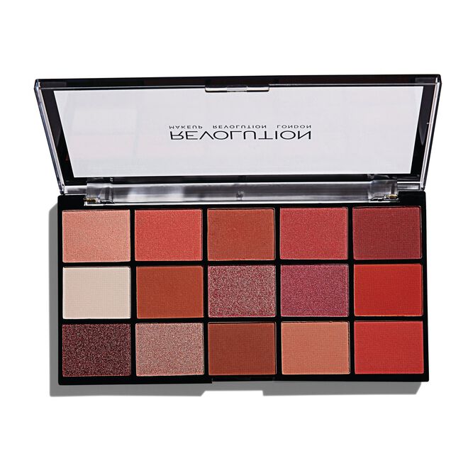 Revolution Reloaded Eyeshadow Palette 15x1.1g, 15 Shades, Ultra-Pigmented Colors #color_Newtrals 2