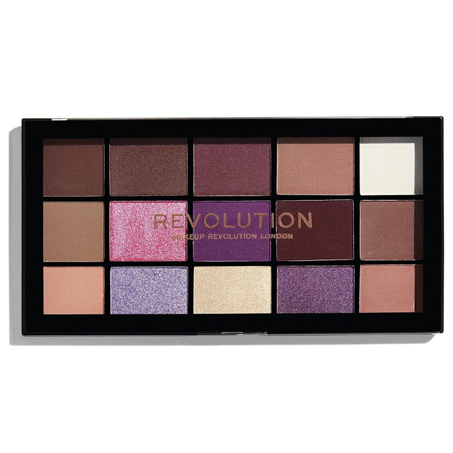 Revolution Reloaded Eyeshadow Palette 15 x 1.1g, 15 Smooth and Rich Shades #color_Visionary