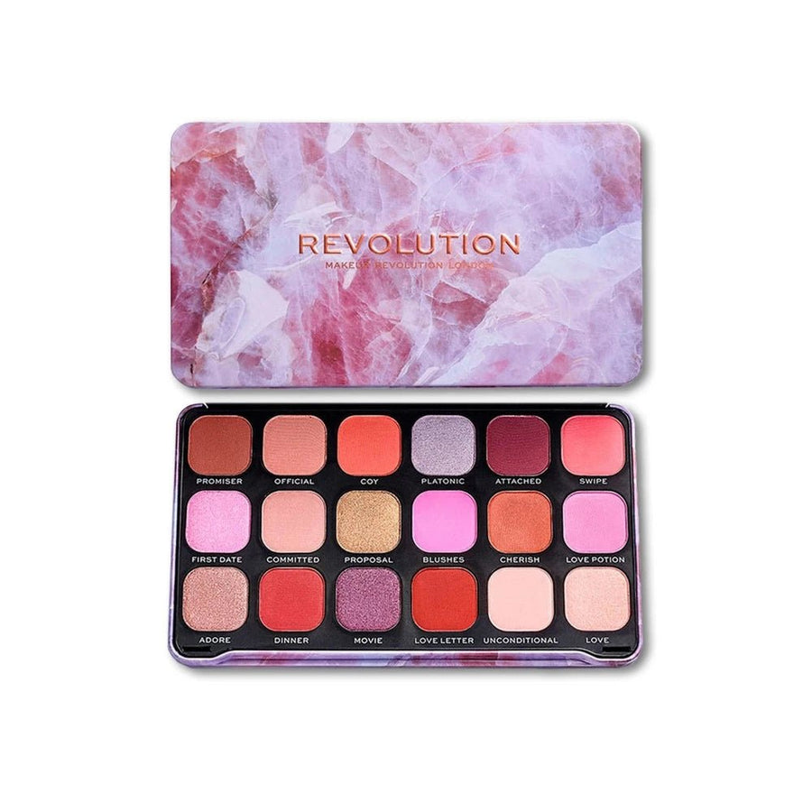 Revolution Revolution Forever Flawless Unconditional Love Eyeshadow Palette 18x1.1g