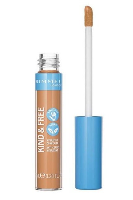 Rimmel Kind & Free Hydrating Concealer 7ml, Lightweight, Medium Buildable Coverage, Anti-Oxidants #color_030 Medium