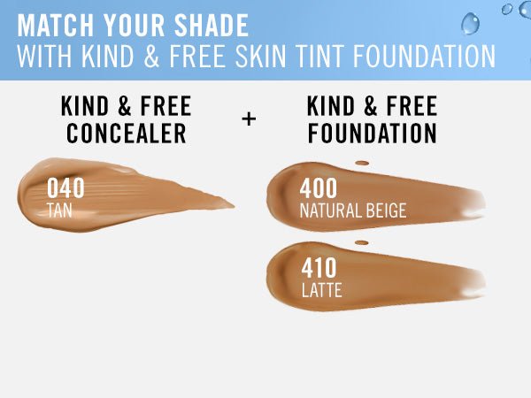 Rimmel Kind & Free Hydrating Concealer 7ml, Lightweight, Medium Buildable Coverage, Anti-Oxidants