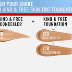 Rimmel Kind & Free Hydrating Concealer 7ml, Lightweight, Medium Buildable Coverage, Anti-Oxidants