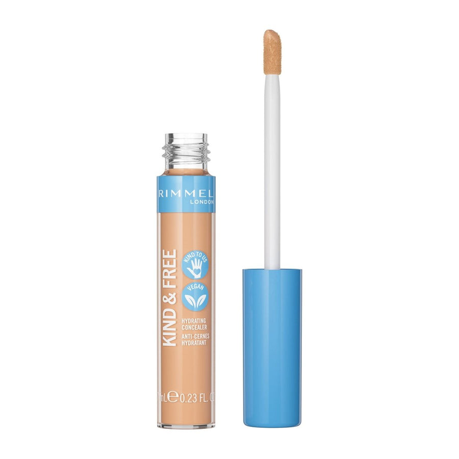 Rimmel Kind & Free Hydrating Concealer 7ml, Lightweight, Medium Buildable Coverage, Anti-Oxidants #color_010 Fair