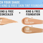 Rimmel Kind & Free Hydrating Concealer 7ml, Lightweight, Medium Buildable Coverage, Anti-Oxidants
