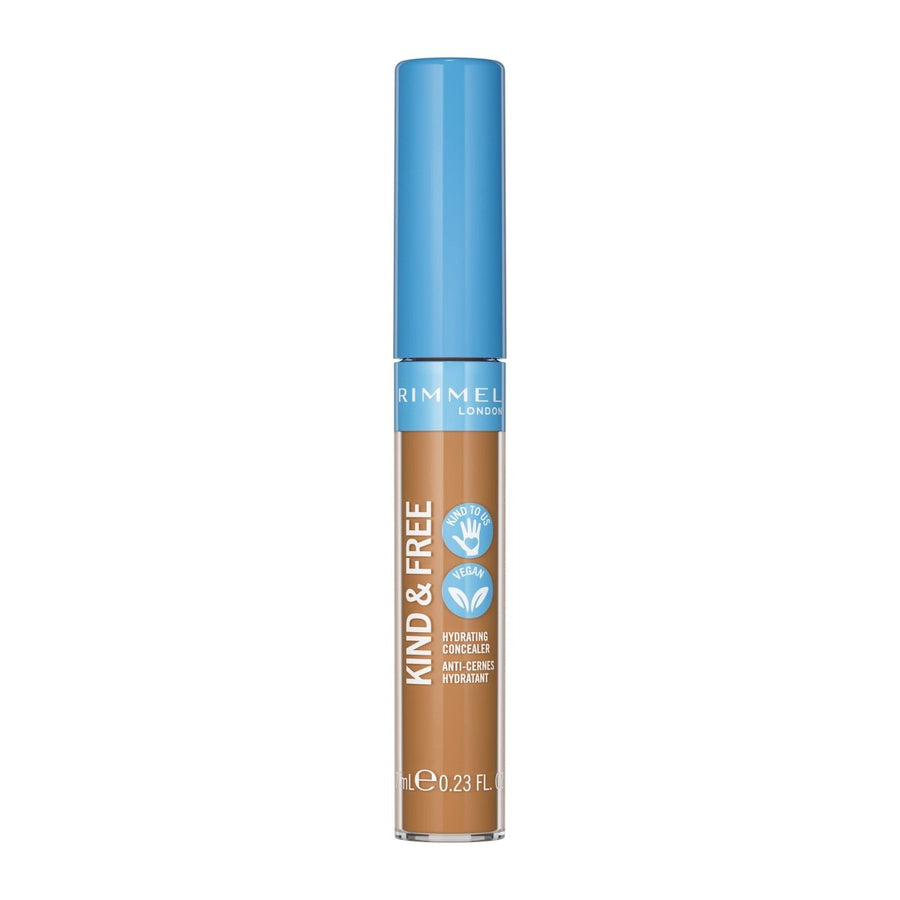 Rimmel Kind & Free Hydrating Concealer 7ml, Lightweight, Medium Buildable Coverage, Anti-Oxidants #color_040 Tan