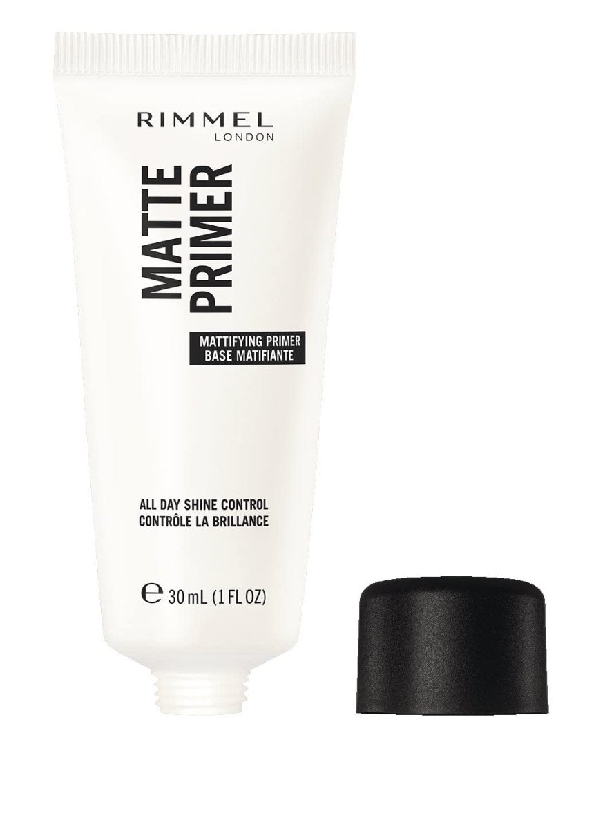 Rimmel Rimmel Lasting Matte Primer Face Primer 1oz 30ml, Extends Foundation Wear by 8 Hours, Smoothes Complexion