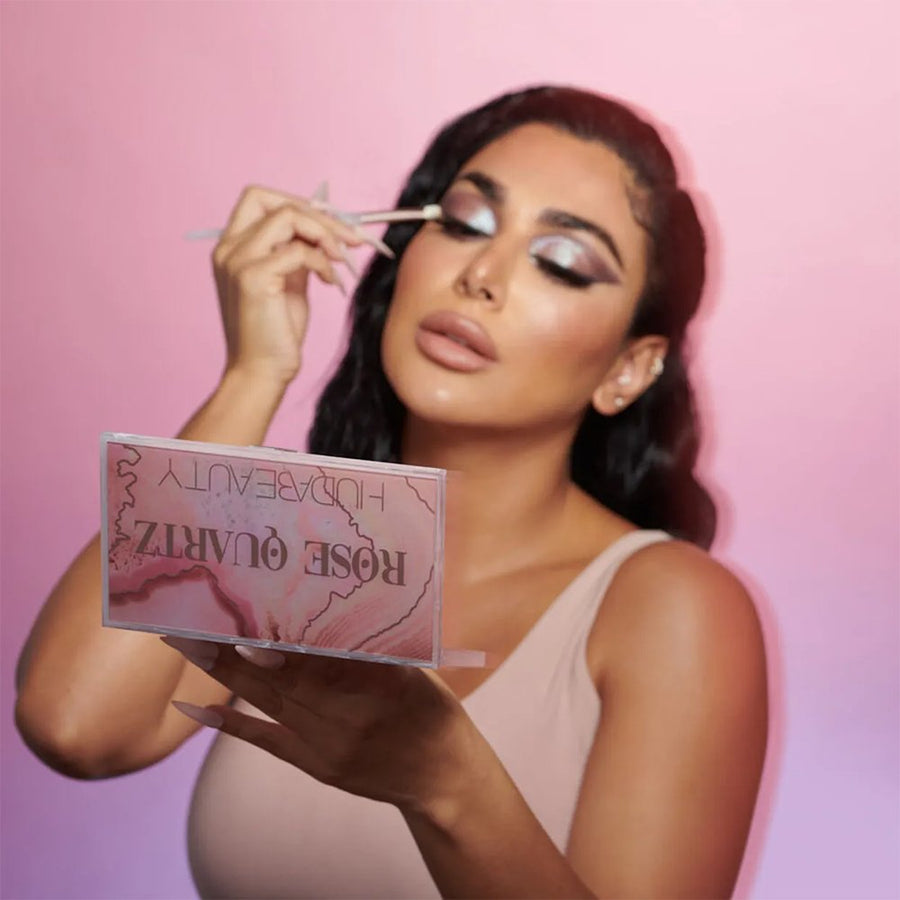 Huda Beauty Rose Quartz Eyeshadow Palette | Ramfa Beauty