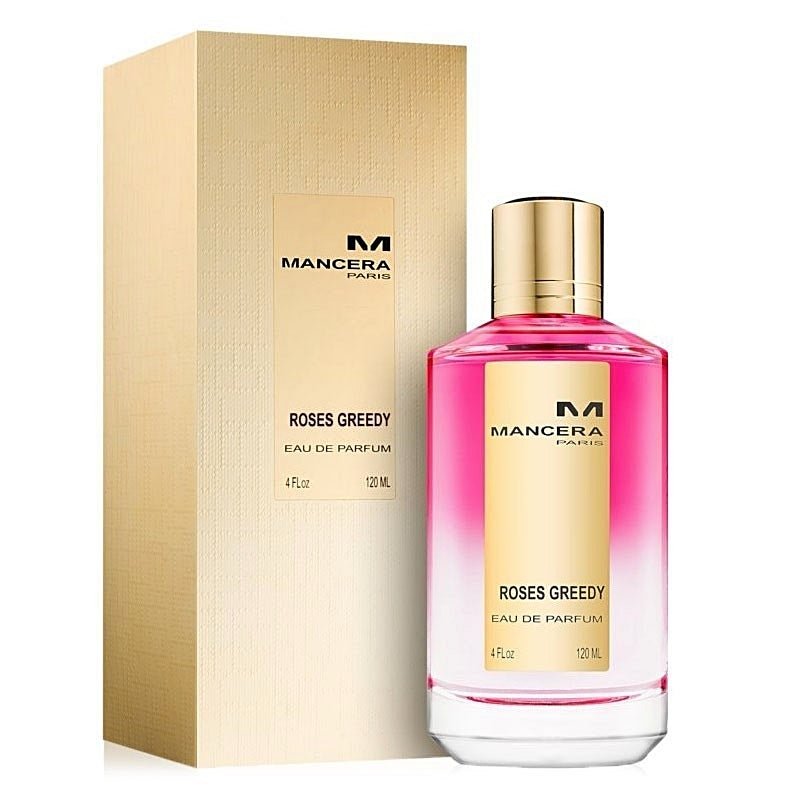 Mancera Roses Greedy EDP (Unisex) Perfume 4oz 120ml EAU DE PARFUM SPRAY  