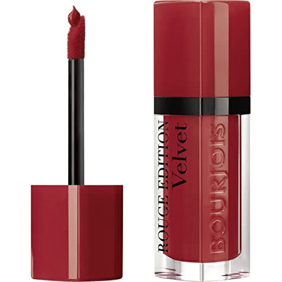 Bourjois Rouge Edition Velvet Liquid Lipstick 0.123oz 3.5g Creamy Matte Lipcolor #color_01 Personne Ne Rouge