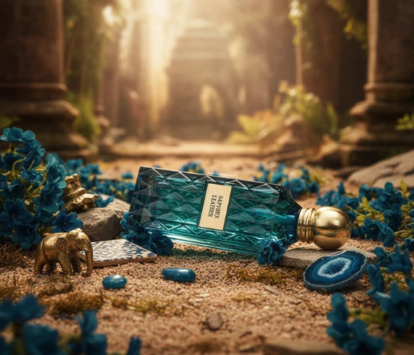 Ibraheem AlQurashi Sapphire Leather EDP Women Perfume 5oz 150ml EAU DE PARFUM SPRAY