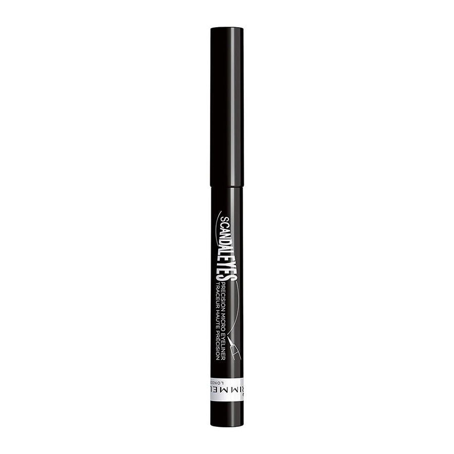 Rimmel Scandal Eyes Precision Micro Eyeliner Black 0.037oz 1.1ml, Fine Applicator, Waterproof, Smudge-proof