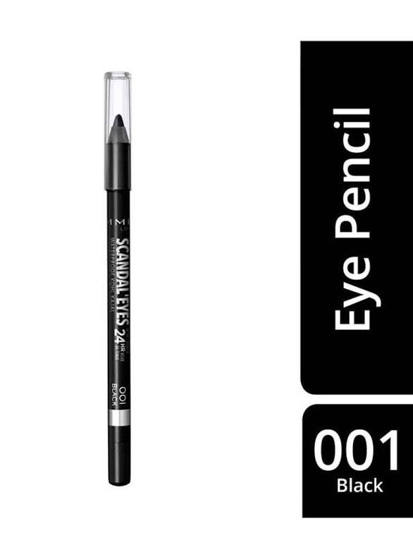 Rimmel Scandaleyes Exaggerate Eye Definer Waterproof Eyeliner 0.35 G 001 Intense Black 