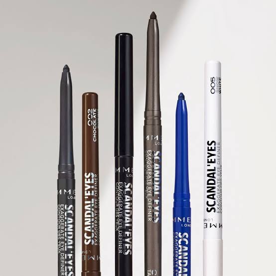 Rimmel Scandaleyes Exaggerate Eye Definer Waterproof Eyeliner 0.35 G 001 Intense Black 