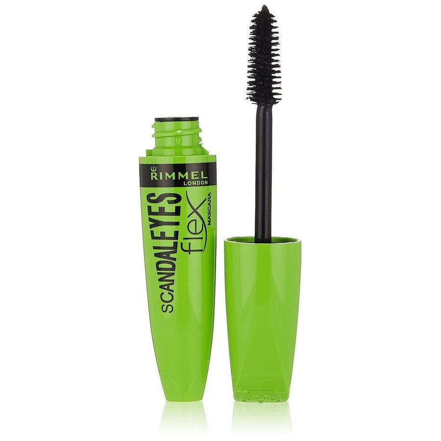 Rimmel Scandaleyes Flex Mascara 001 Black Mascara 0.41oz 12.0ml, Volume-Boosting, Black Pearl Extract 