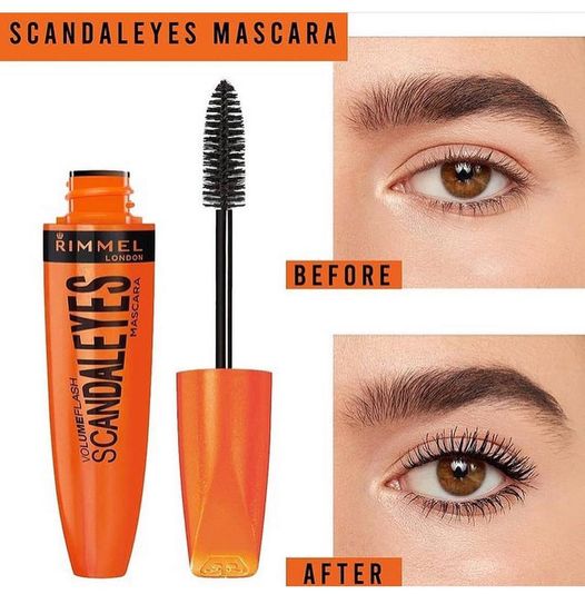 Rimmel Scandaleyes Volume Flash Mascara 001 Black 0.41oz 12.0ml, Collagen and Keratin