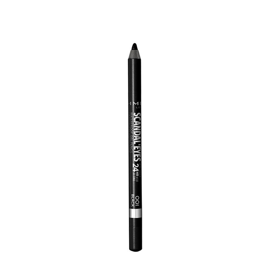 Scandaleyes Waterproof Kohl Kajal Pencil Eyeliner 1.2g, Soft, Blendable, Intense Color #color_001 Black