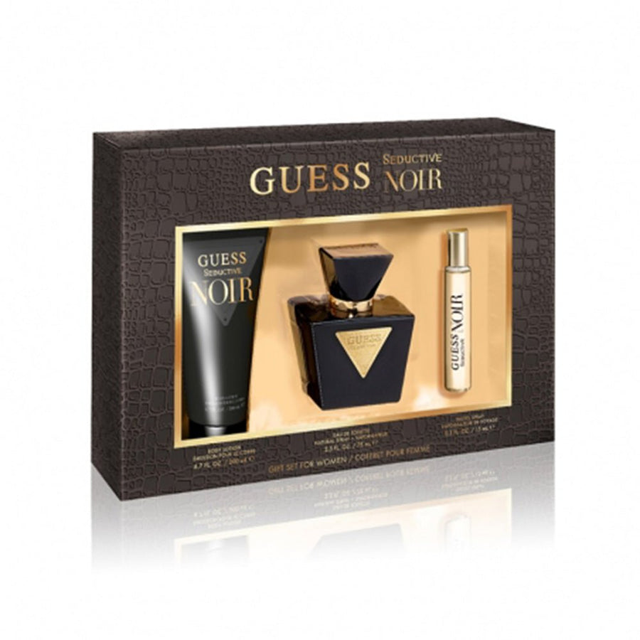 Guess Seductive Noir Women Perfume Gift Set with Body Lotion