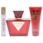 Guess Seductive Red Men Perfume Gift Set 3.4oz 100ml EAU DE TOILETTE SPRAY with Body Lotion