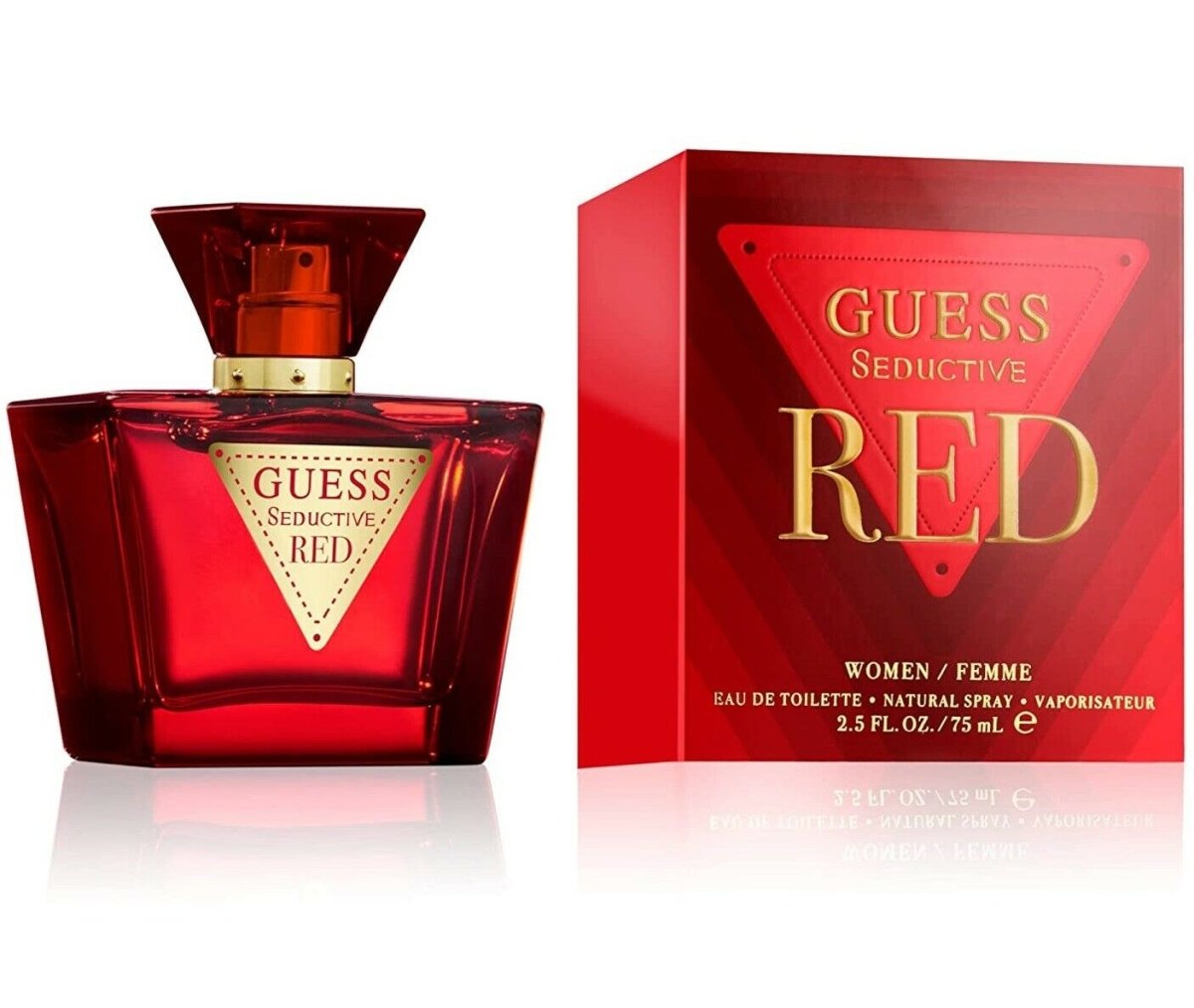 Guess Seductive Red Women Perfume 2.5oz 75ml EAU DE TOILETTE SPRAY