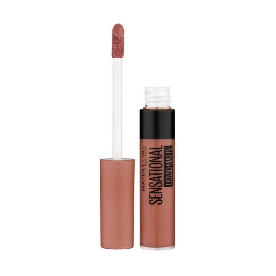 Maybelline Sensational Liquid Lipstick With Matte Finish 7ml, Intense and Highly Pigmented #color_01 Bare It All