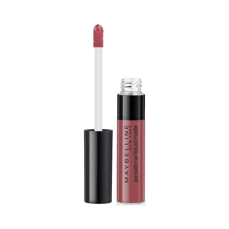 Maybelline Sensational Liquid Lipstick With Matte Finish 7ml, Intense and Highly Pigmented #color_06 Best Babe