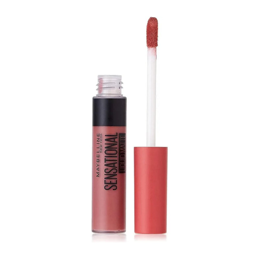 Maybelline Sensational Liquid Lipstick With Matte Finish 7ml, Intense and Highly Pigmented #color_05 Barely Legal