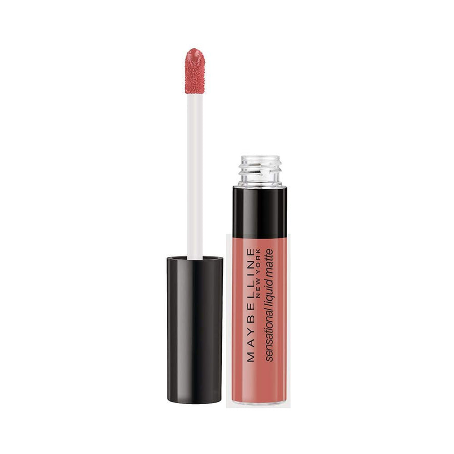 Maybelline Sensational Liquid Lipstick With Matte Finish 7ml, Intense and Highly Pigmented #color_10 Bday Suit On