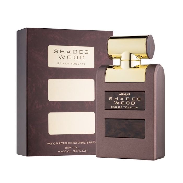 Armaf Shades Wood Men Perfume 3.4oz 100ml EAU DE TOILETTE SPRAY  