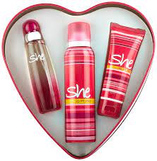 She Is Love Gift Set 3PC EDT (L)