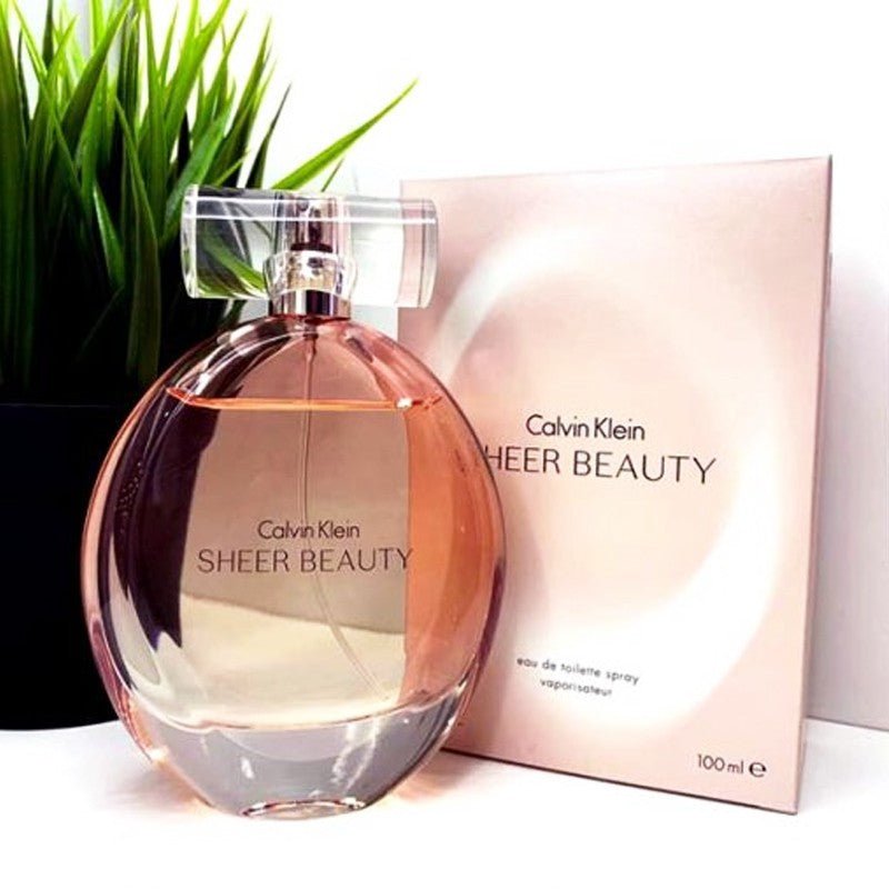 Calvin Klein Sheer Beauty Women Perfume 3.4oz 100ml EAU DE TOILETTE SPRAY  