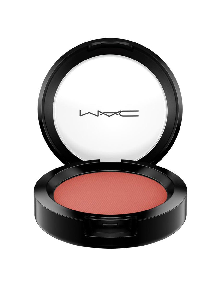 MAC Cosmetics Sheertone Blush, Ultra-Fine Pressed Powder, Buildable, Natural Finish #color_Burnt Pepper