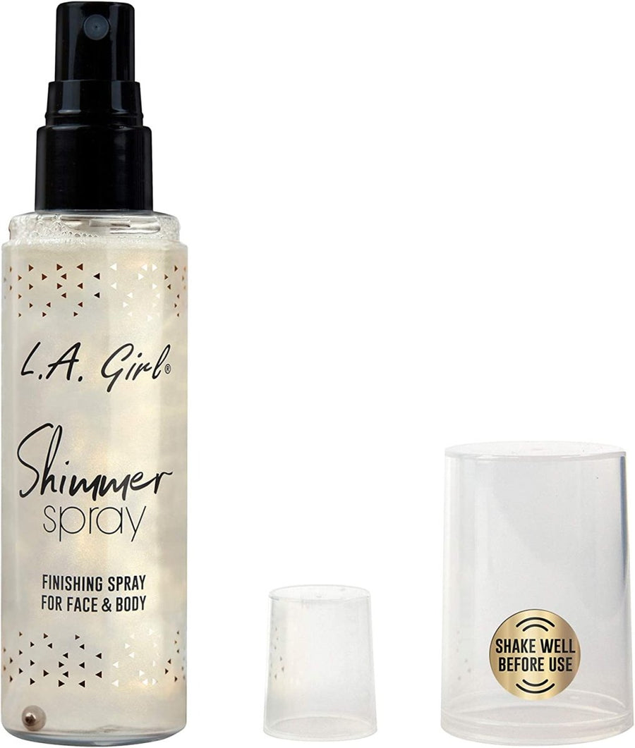 LA Girl Shimmer Spray 80ml, Formulated for an All Day Glow #color_GFS918 Gold