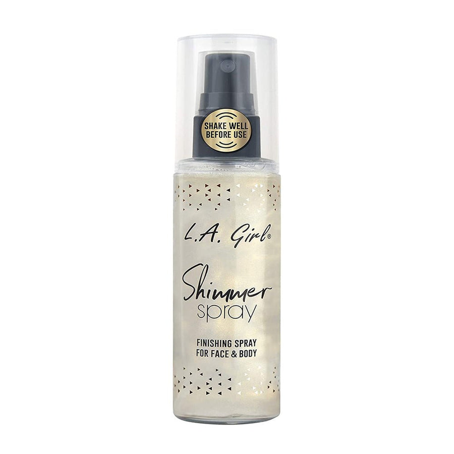 LA Girl Shimmer Spray 80ml, Formulated for an All Day Glow #color_GFS918 Gold