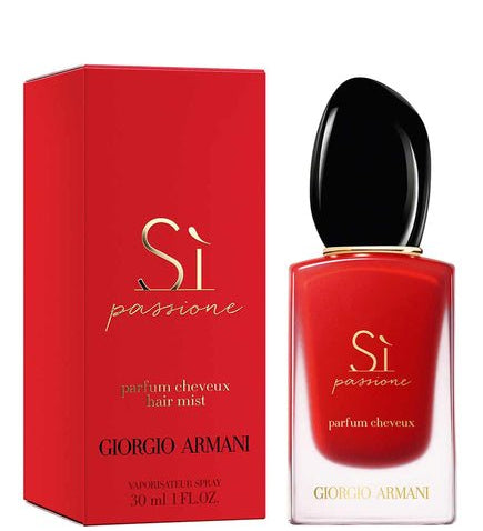 Giorgio Armani Si Passione Hair Mist Women Perfume 1.0oz 30ml EAU DE TOILETE SPRAY  