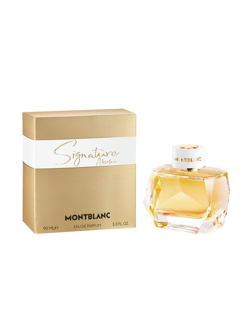 Mont Blanc Signature Absolue Women Perfume 3oz 90ml EAU DE PARFUM SPRAY  