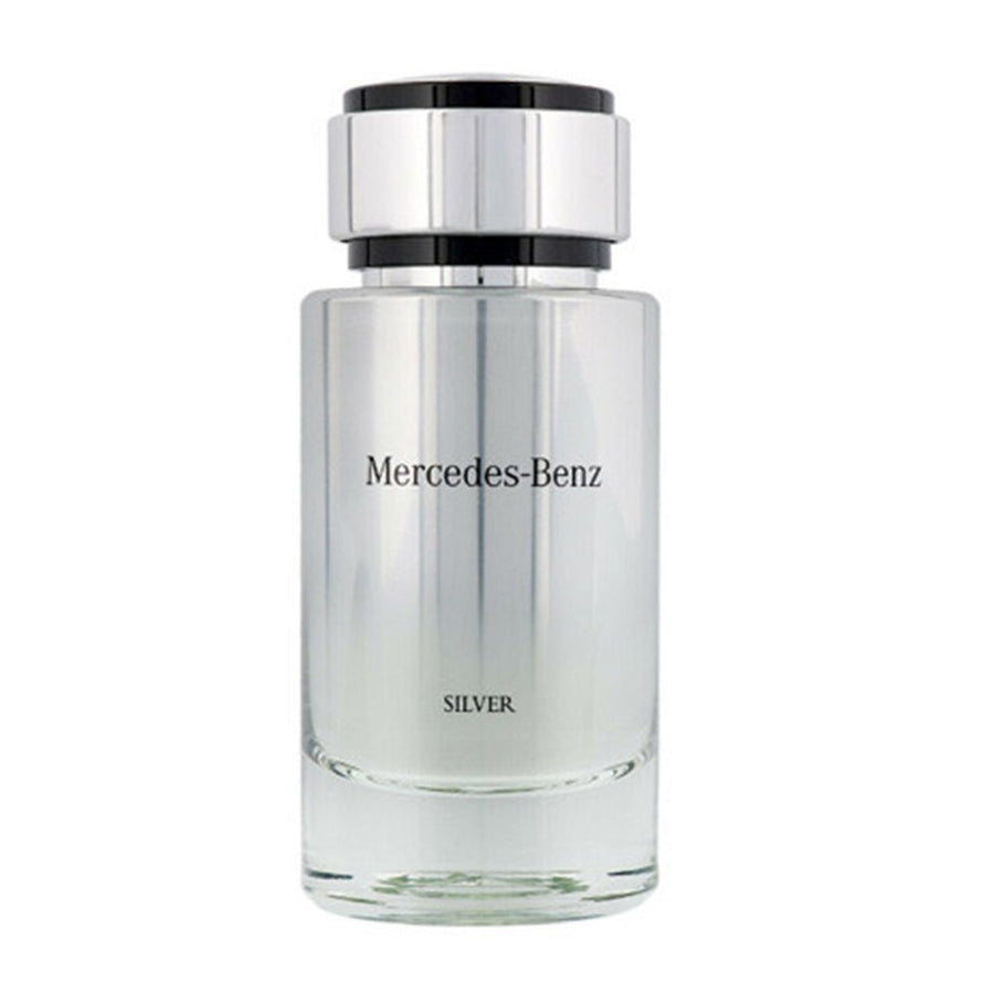 Mercedes Benz Silver Men Perfume 4.0oz 120ml EAU DE TOILETTE SPRAY  