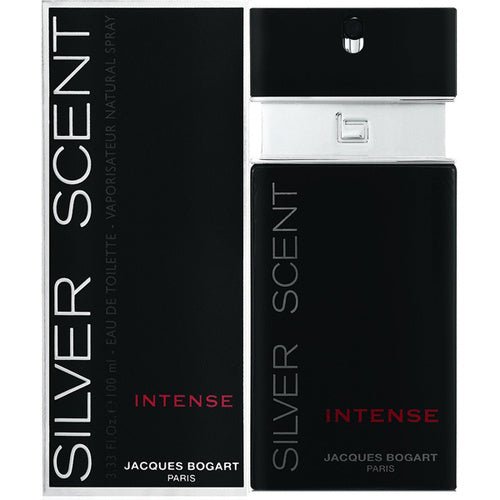 Jacques Bogart Silver Scent Intense Men Perfume 3.4oz 100ml EAU DE TOILETTE SPRAY  