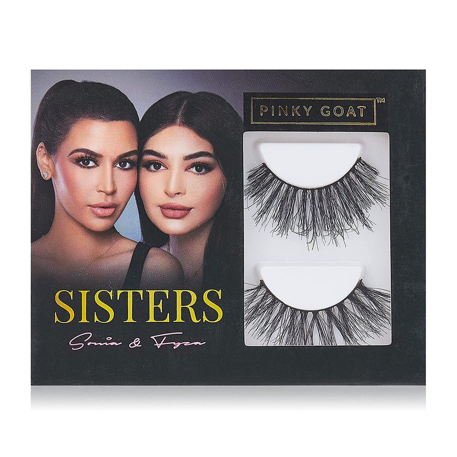 Pinky Goat Sisters Duo Pack Eye Lashes False Eyelashes Lashes  