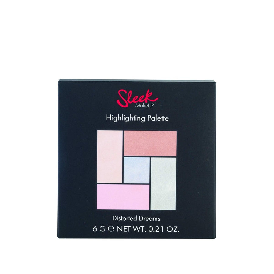 Sleek Highlighting Palette 6g | Ramfa Beauty #color_Distorted Dreams