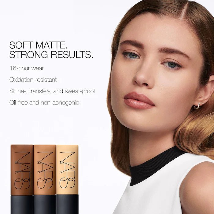 NARS Soft Matte Complete Foundation 45ml, Full, Natural-Looking Coverage