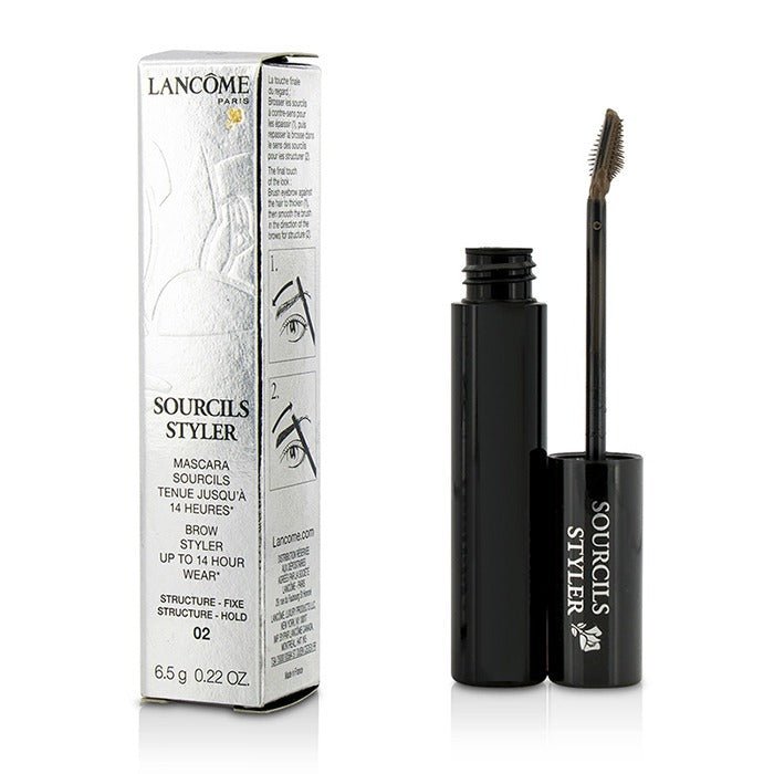 Lancome Sourcils Styler Brow Mascara 6.5g Smudge-Resistant Gel Formula, Lasts up to 14 Hours #color_02 Chatain