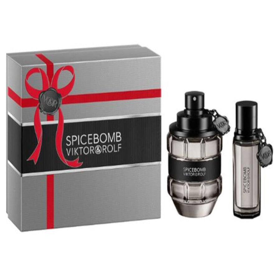 Viktor & Rolf Spicebomb Men Perfume Gift Set 3.0oz 90ml EAU DE TOILETTE  