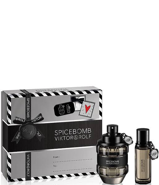 Viktor & Rolf Spicebomb Men Perfume Gift Set 3.0oz 90ml EAU DE TOILETTE  