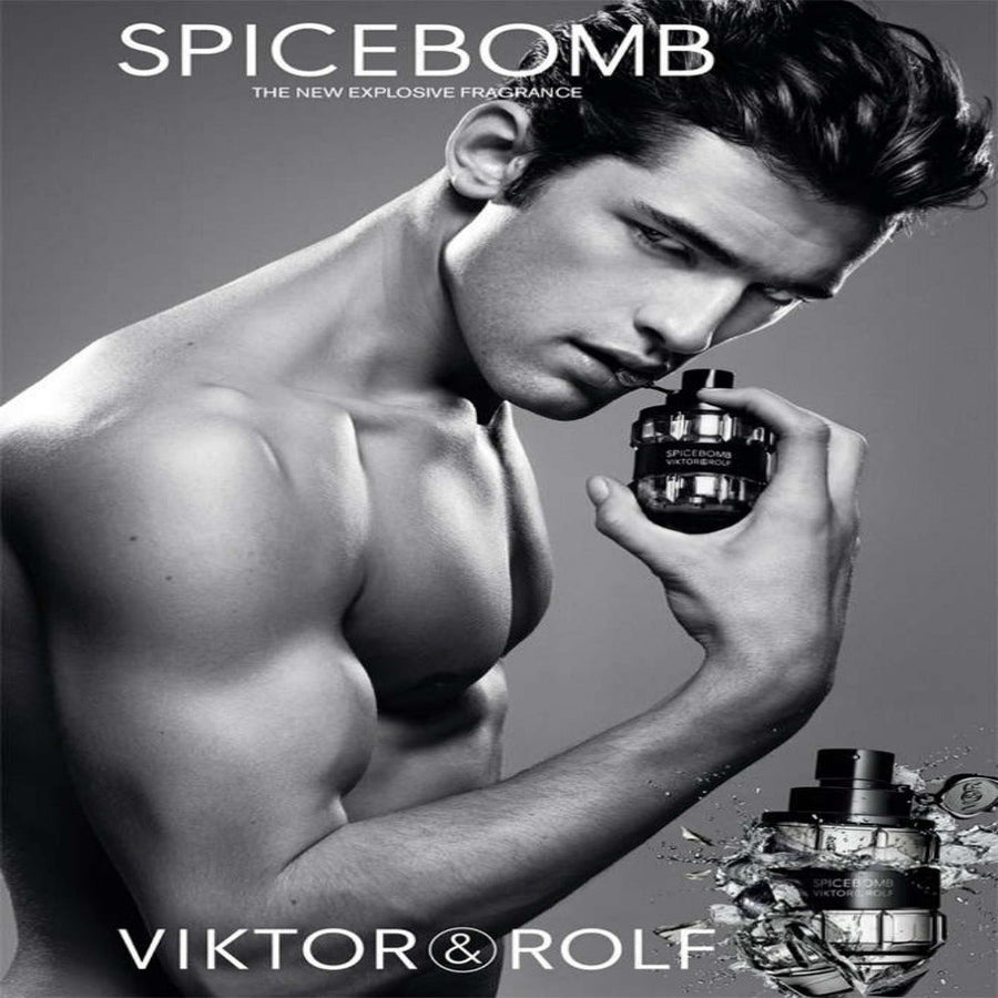 Viktor & Rolf Spicebomb Men Perfume 3.0oz 90ml EAU DE TOILETTE SPRAY  