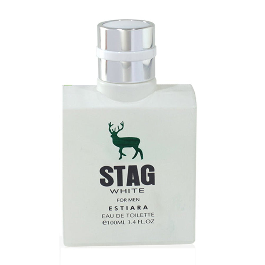 Estiara Stag White Men Perfume 3.4oz 100ml EAU DE TOILETTE SPRAY  