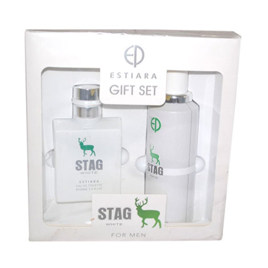 Estiara Stag White Men Perfume 3.4oz 100ml EAU DE TOILETTE SPRAY  