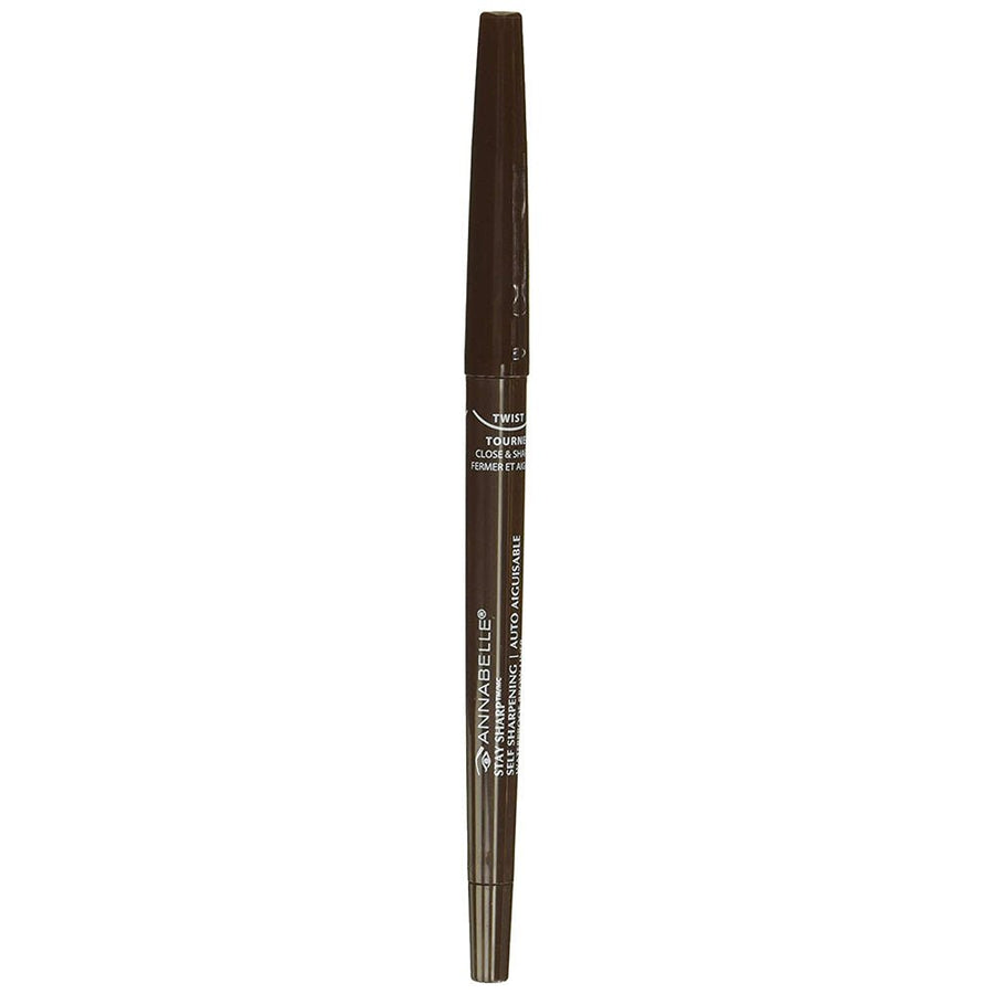 Annabelle Stay Sharp Waterproof Brow Liner Self-Sharpening #color_Dark Brown